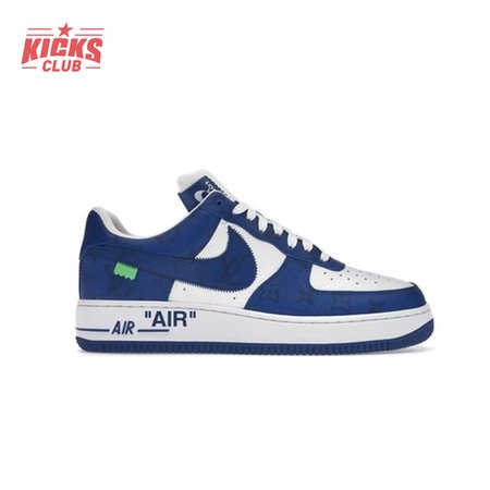 Louis Vuitton Nike Air Force 1 Low By Virgil Abloh White Royal Size 40-45