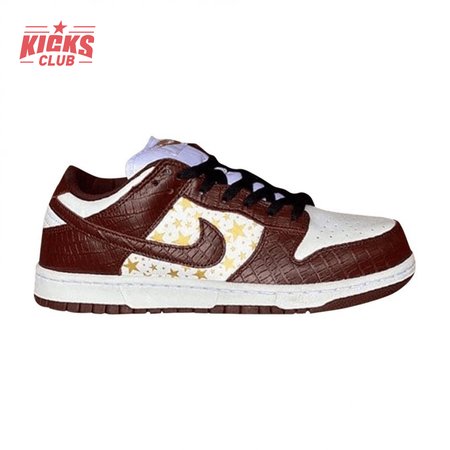 Supreme x Dunk Low OG SB QS 'Barkroot Brown' Size 40-47.5