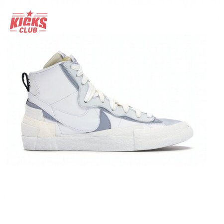 Sacai x Blazer Mid 'White Grey' Size 40-47.5