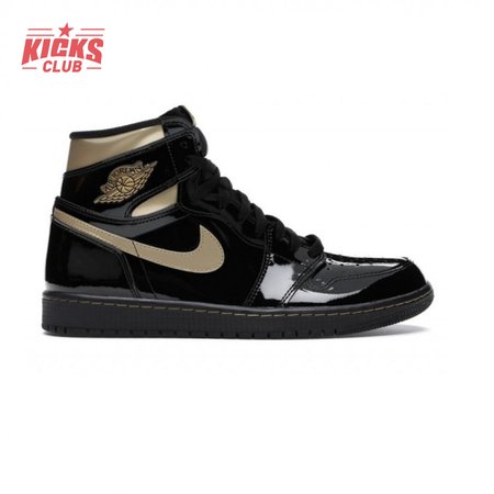 Jordan 1 Retro High Black Metallic Gold (2020) Size 36-47.5