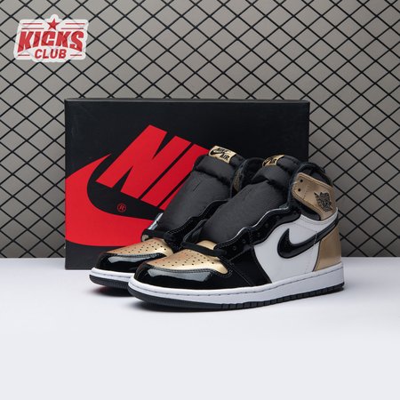 Jordan 1 Retro High NRG Patent Gold Toe Size 40-47.5