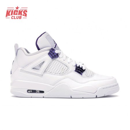 Air Jordan 4 Retro 'Purple Metallic' Size 36-47.5