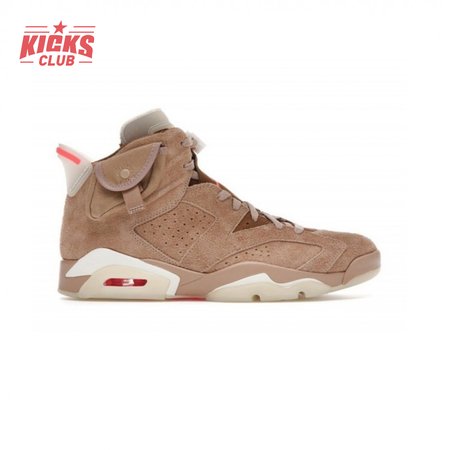 Travis Scott x Air Jordan 6 Retro 'British Khaki' Size 40-47.5