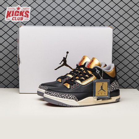 Air Jordan 3 Black Gold Size 40.5-46