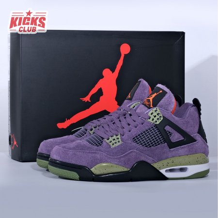 AIR JORDAN 4 RETRO CANYON PURPLE SIZE 36-47.5