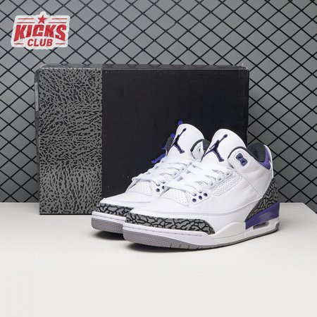 Air Jordan 3 Dark Iris CT8532-105 Size 40.5-47.5