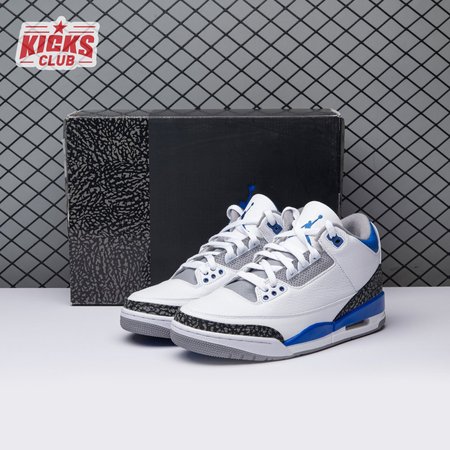 Jordan 3 Retro Racer Blue CT8532-145 Size 40-48.5