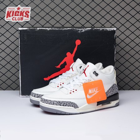 Jordan 3 Retro White Cement Reimagined DN3707-100 Size 40-47.5