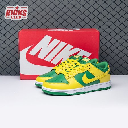 Nike Dunk Low Reverse Brazil DV0833-300 Size 36-47.5