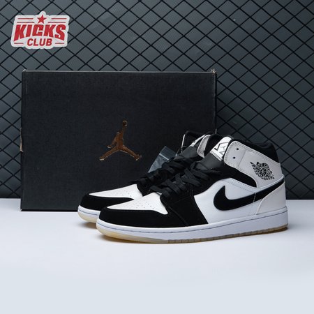 Jordan 1 Mid Diamond Shorts DH6933-100 Size 36-47.5