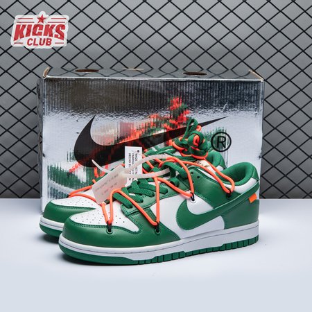 Off-White x Dunk Low 'Pine Green' Size 36-47.5