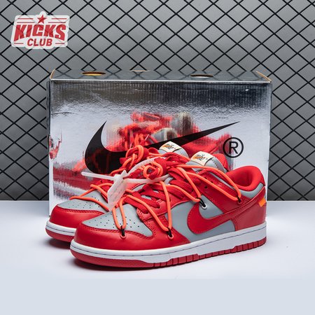 Off-White x Dunk Low 'University Red' Size 40-47.5