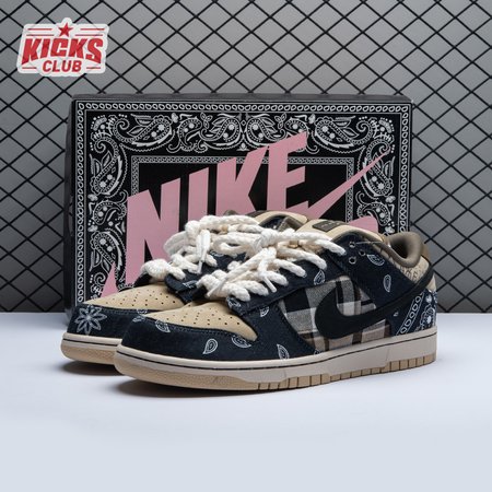 Travis Scott x Dunk Low Premium QS SB 'Cactus Jack' Size 36-47.5