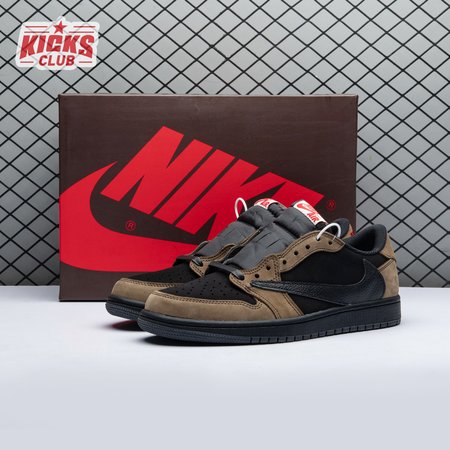 Travis Scott x Air Jordan 1 Low OG Velvet Brown DM7866 202 Size 36-47.5