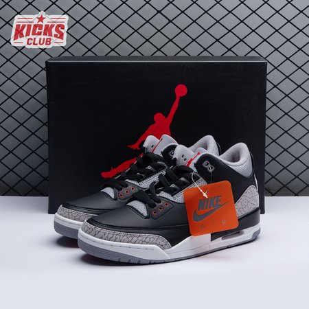 Jordan 3 Retro Black Cement Reimagined DN3707 010 Size 40-48.5