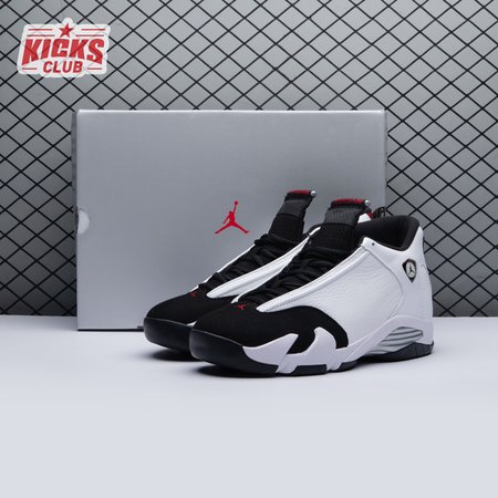 Air Jordan 14 "Black Toe" 487471-160 Size 40-47.5