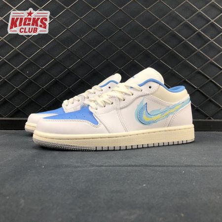 Jordan 1 Low SE Just Skate University Blue (Women's) FJ7219-441 Size 36-46