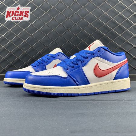 Jordan 1 Low Sport Blue Gym Red (Women's) DC0774-416 Size 36-47.5