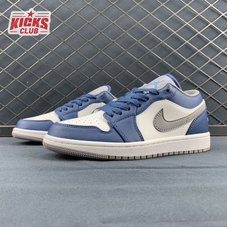 Jordan 1 Low True Blue 553558-412 Size 36-47.5