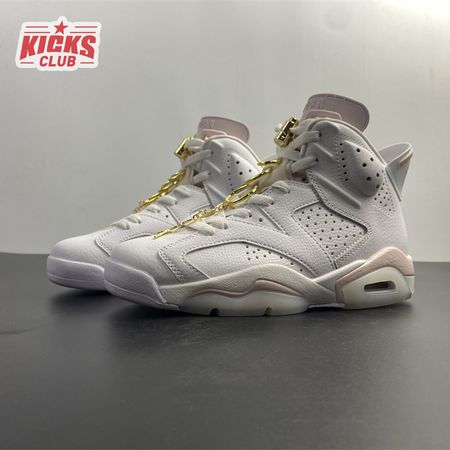 Jordan 6 Retro Gold Hoops (Women's) DH9696-100