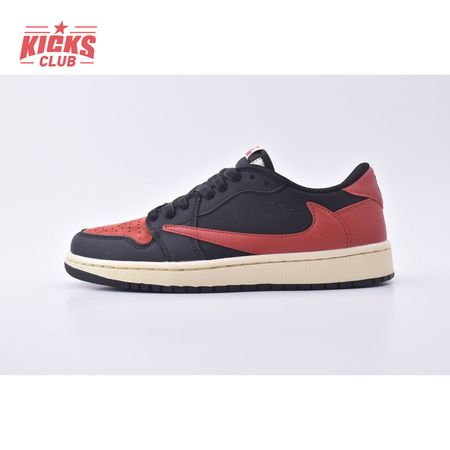 Travis Scott x Air Jordan 1 Low Bred DM7866-061 Unisex Size