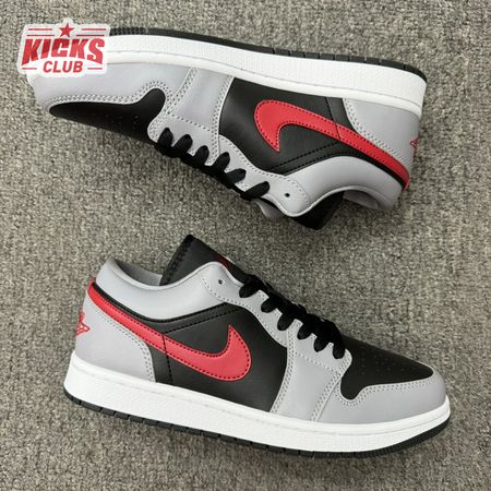 Jordan 1 Low Cement Grey Fire Red FZ4183-002 Unisex Size