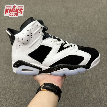 Jordan 6 Retro Oreo 384664-101 Men Size