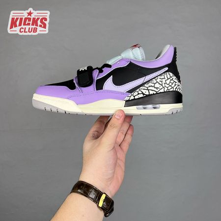 Nike Air Jordan Legacy 312 CD9054-101 Purple Black Unisex Size